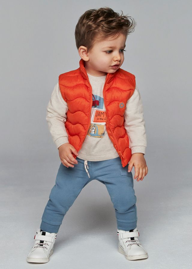 Mayoral- Baby- 3 Piece Pant Set w/Puffer Vest