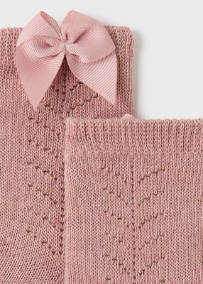 Mayoral- Baby- Bow Pop Tall Socks