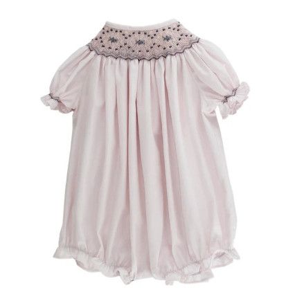 The Bailey Boys- Pastel Bishop Smocked Romper