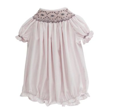 The Bailey Boys- Pastel Bishop Smocked Romper