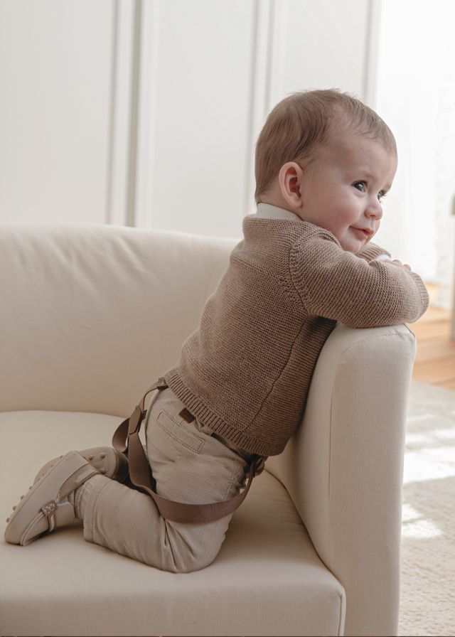 Mayoral- Newborn- Shirt w/Bow-tie &amp; Pants w/Suspenders Better Cotton