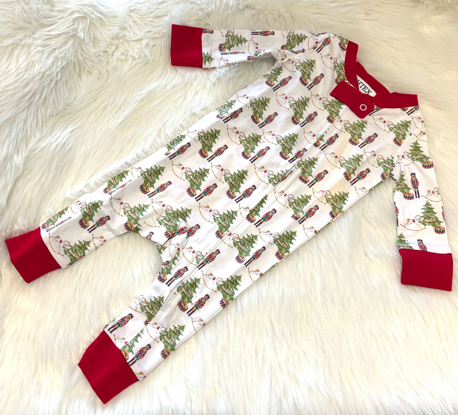Ishtex Textile- Nutcracker Boy&#39;s Playsuit