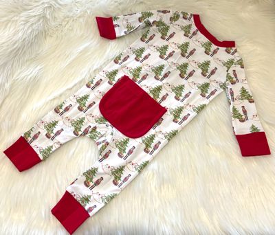 Ishtex Textile- Nutcracker Boy's Playsuit