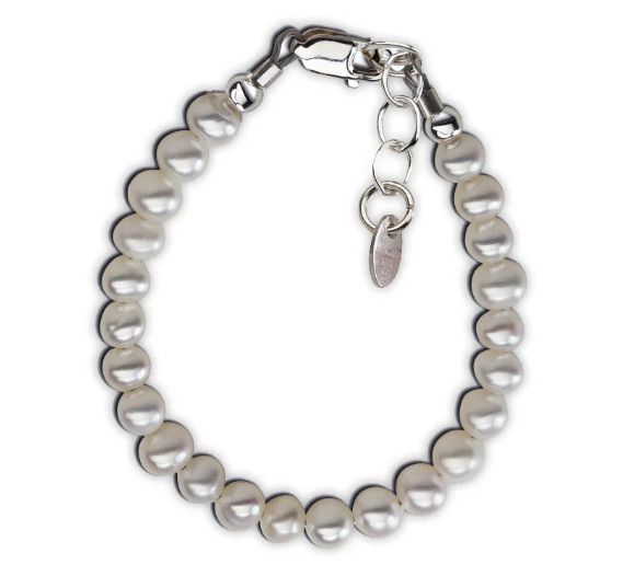 Cherished Moments- Zoey Sterling Silver Pearl Bracelet