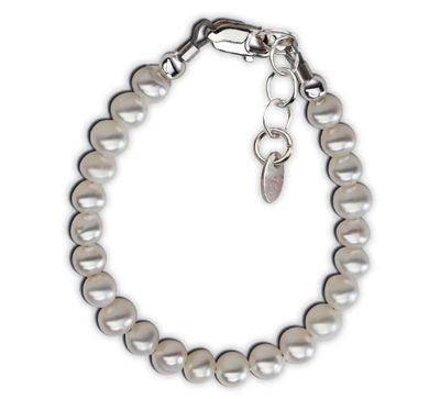Cherished Moments- Zoey Sterling Silver Pearl Bracelet