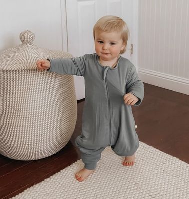 Günamüna- Bamboo Long Sleeve Footie Sleep Sack (1 TOG)