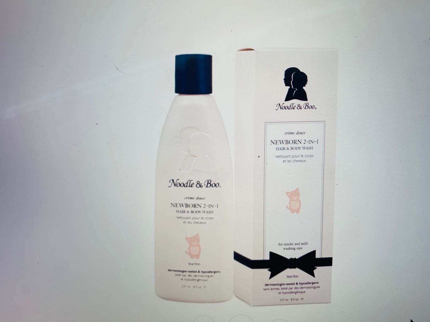 Noodle &amp; Boo- Newborn 2-IN-1  (sibling size), Size: 16 oz - Pump, Fragrance: Crème Douce