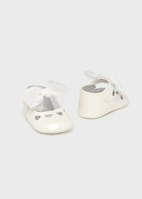 Mayoral- Newborn- Bow Mary Jane Shoe