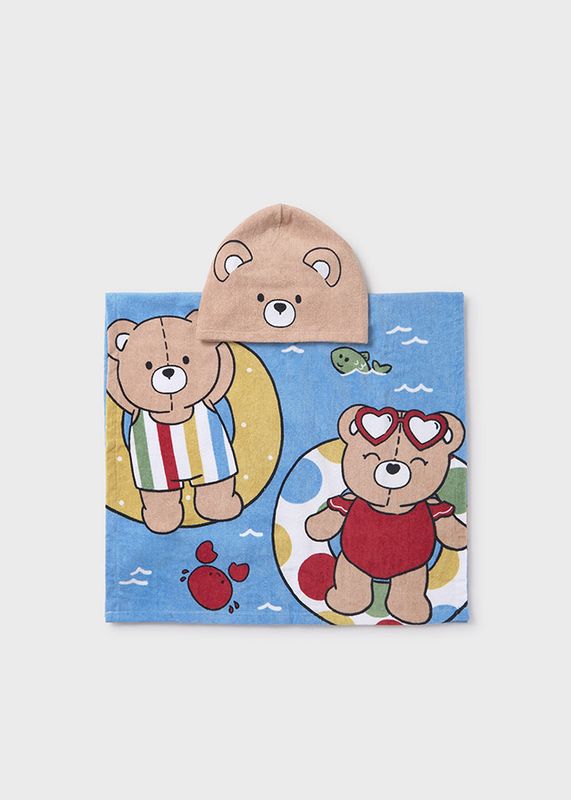 Mayoral- Newborn- Baby Beach Towel with Hood