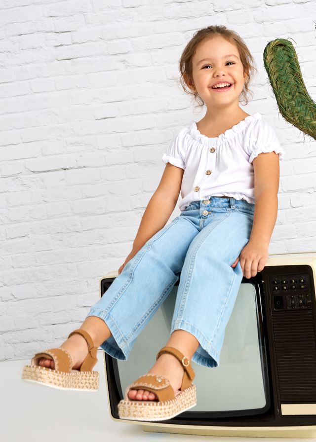 Mayoral- Mini- Girl Wide Leg Jeans