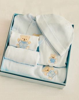 Little Me- Cute Bear 6PC Gift Box