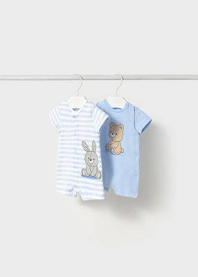 Mayoral- Newborn- 2 Pack Rompers