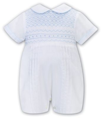 Sarah Louise- Smocked Short Romper