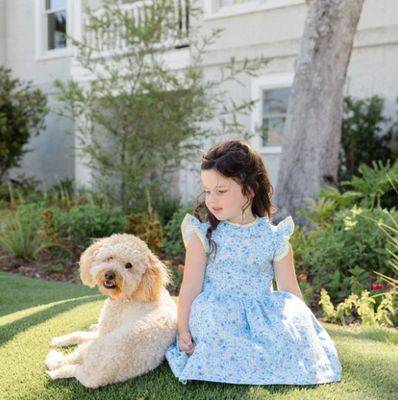 The Bailey Boys- Peri Petals Dress