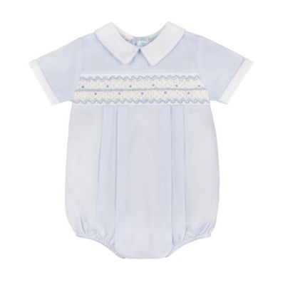 Feltman Brothers- Boys Wave Smocked Romper