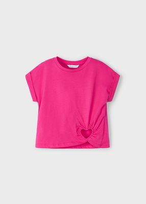 Mayoral- Mini- Heart T-Shirt &amp; Skort Set