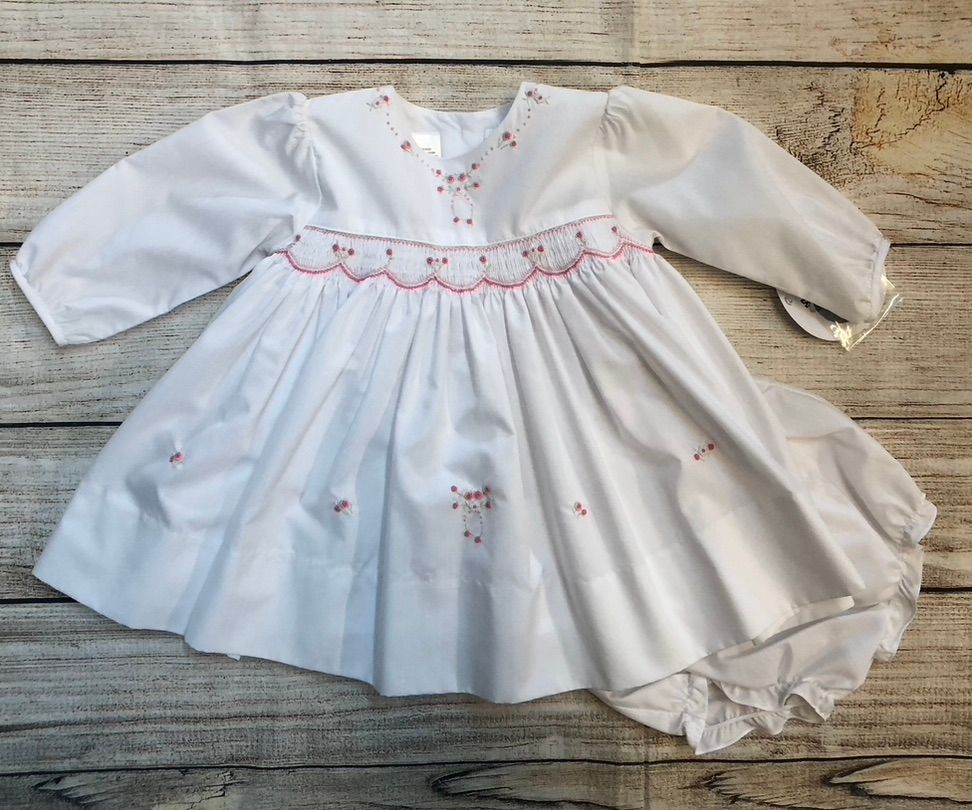 Sarah Louise- LS Dress w/Bloomers