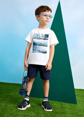 Mayoral- Mini- Boy 3-Piece Turtle Set