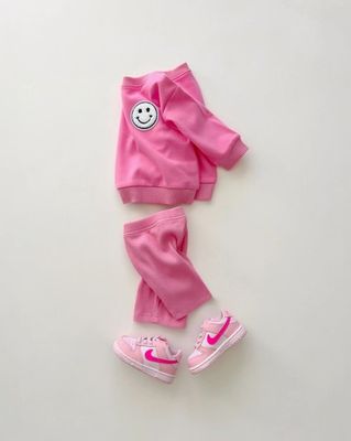 Lucky Panda Kids- Biker Short Set