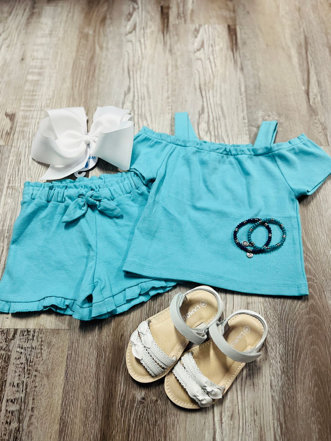 Mayoral- Baby- Shorts and Ribbed T-Shirt Set