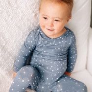 Günamüna- Bamboo Convertible Footie PJ, Size: 0-3M, Color: Dream, Style: 17300