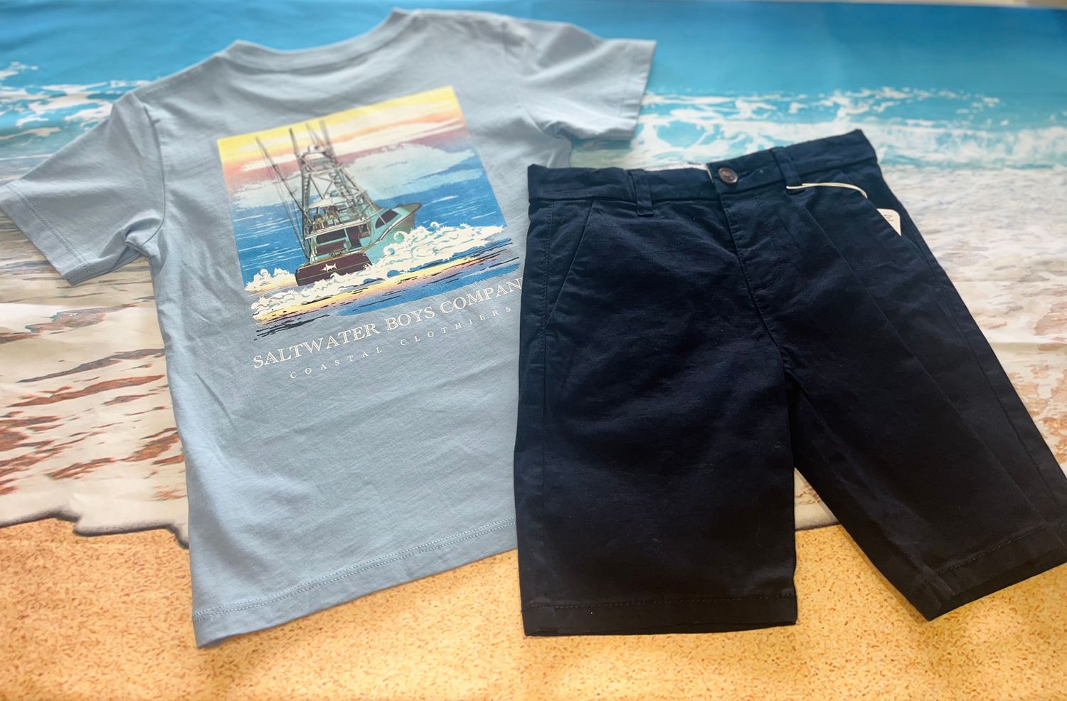 Saltwater Boys Company- Offshore Boat S/S Graphic Tee
