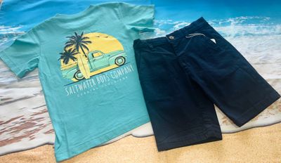 Saltwater Boys Company- Surf Truck S/S Graphic Tee