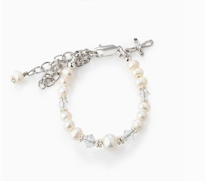 Cherished Moments- Keepsake Baby Girl Gift Sterling Silver