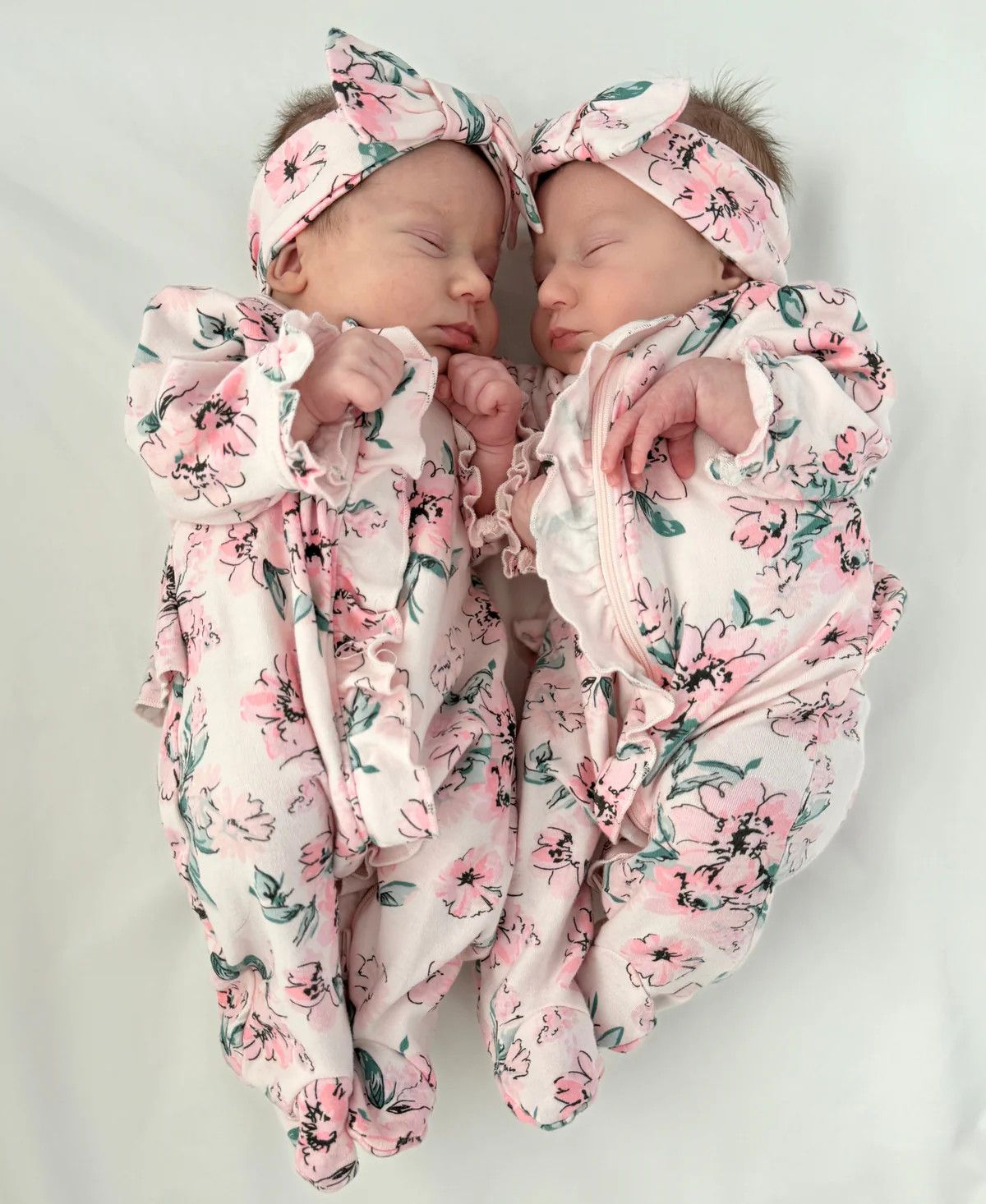  Little Me- Dream Floral Footie, Headband  &amp; Tag AlongBlanket