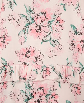  Little Me- Dream Floral Footie, Headband  &amp; Tag AlongBlanket