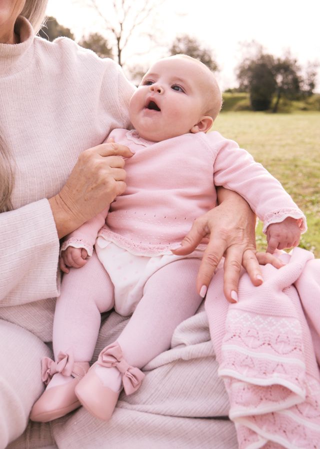 Mayoral- Newborn- Knit Bloomer Set w/Tights Better Cotton