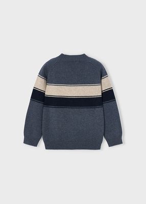 Mayoral- Mini- Striped Knit Sweater