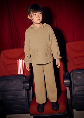 Mayoral- Mini- Knit Pant &amp; Hoodie Set