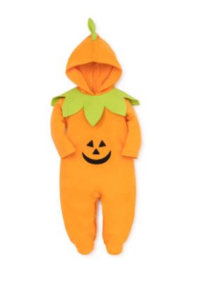 Kissy Kissy- Ghostly Cheer Hooded Footie