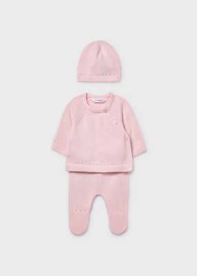 Mayoral- Newborn- 3 Piece Gift Knit Set
