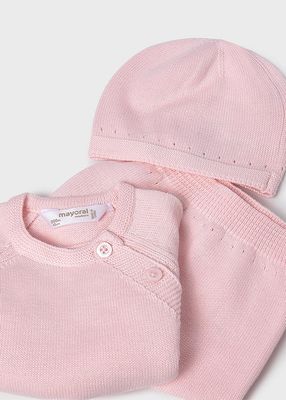 Mayoral- Newborn- 3 Piece Gift Knit Set