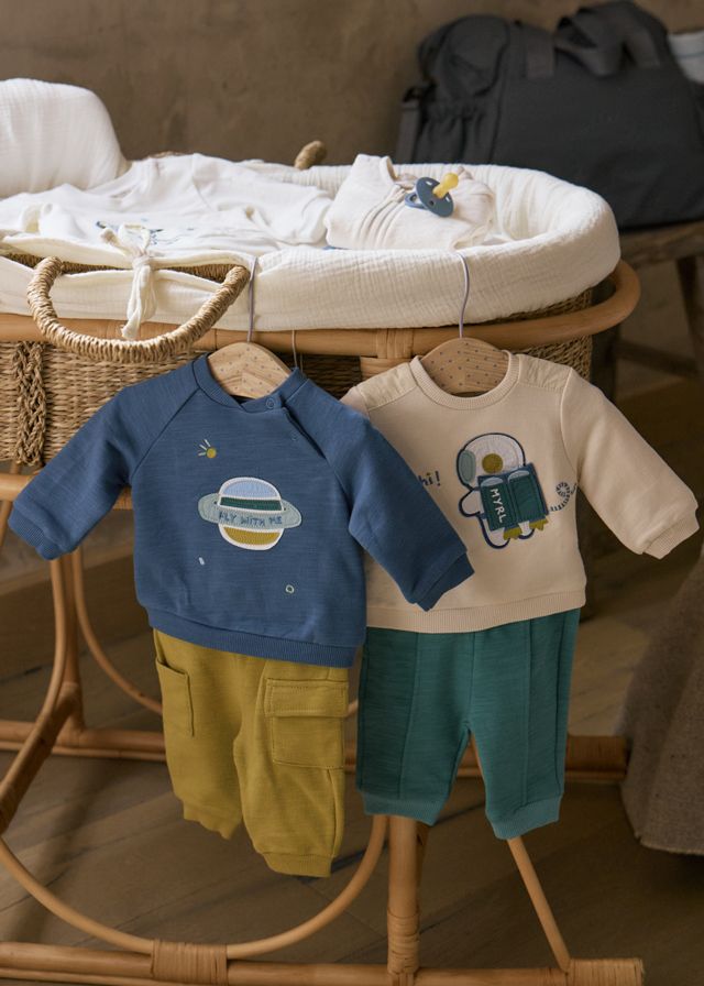 Mayoral- Newborn- 4 Piece Jogger Set