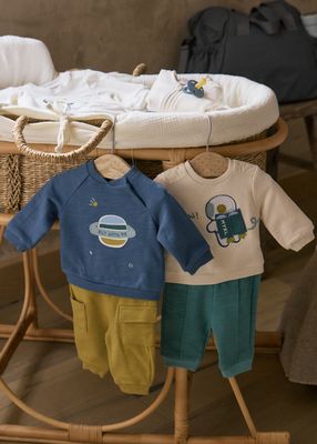 Mayoral- Newborn- 4 Piece Jogger Set