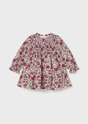 Mayoral- Baby- Ruffled Velvet Dress