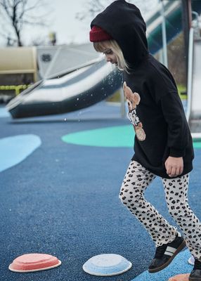 Mayoral- Mini- Leopard Print Flare Leggings