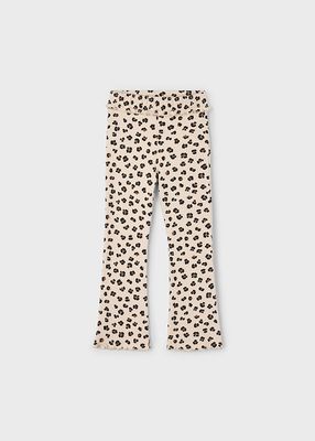 Mayoral- Mini- Leopard Print Flare Leggings