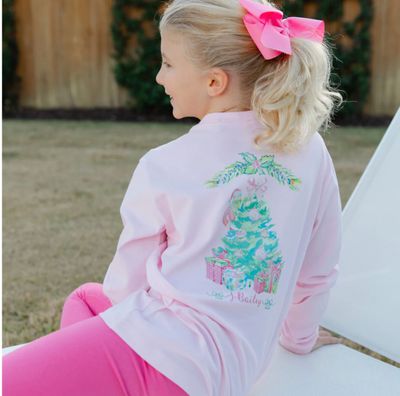 J.Bailey- Santa Tree L/S Logo Tee 