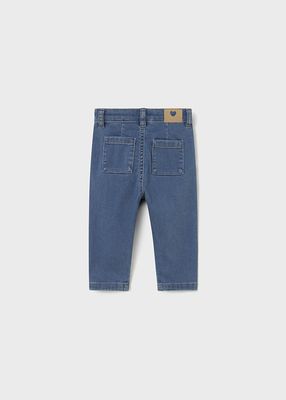 Mayoral- Baby- Girl Jeans with Bow Emblem