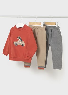 Mayoral- Baby- 3 Piece Car Tracksuit Set