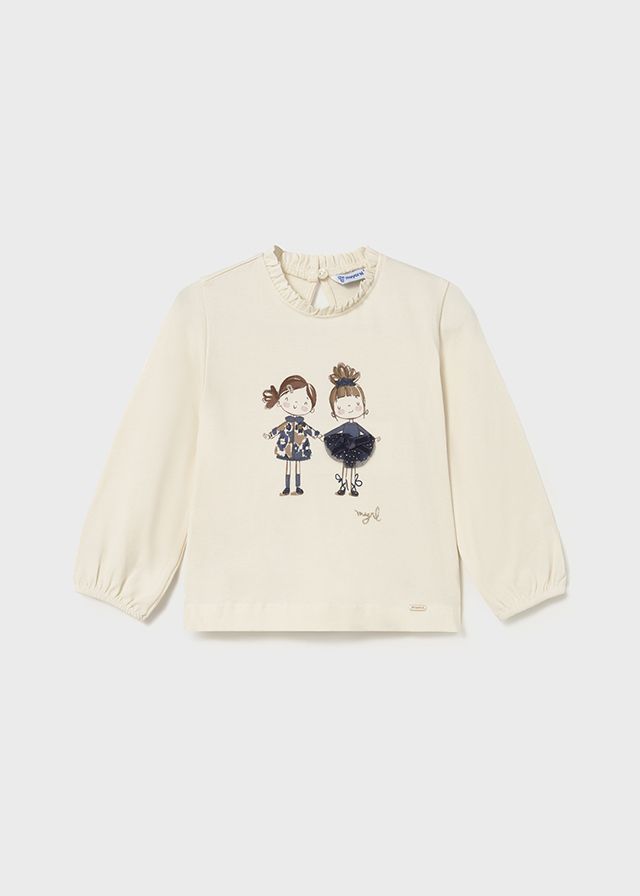 Mayoral- Baby- Applique T-Shirt &amp; Skinny Jeans Set