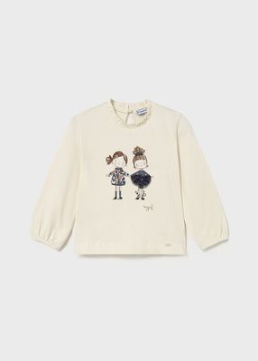 Mayoral- Baby- Applique T-Shirt &amp; Skinny Jeans Set