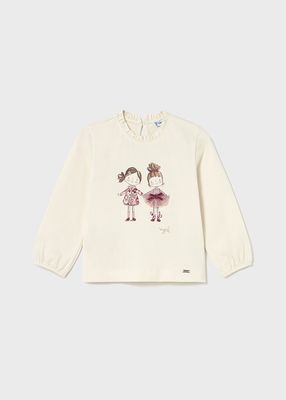 Mayoral- Baby- Applique T-Shirt &amp; Pants Set