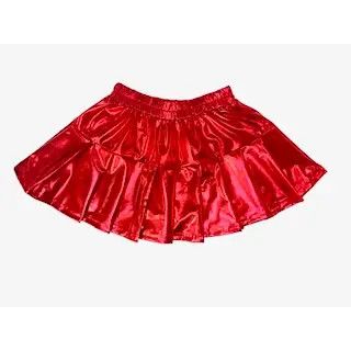 M.L. Kids-Rhinestone Bow Sweatshirt/Skort Set