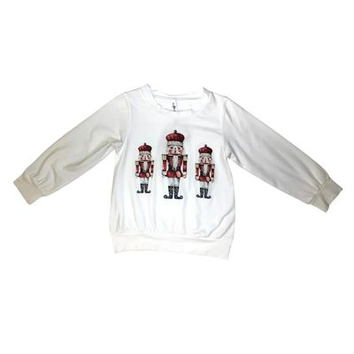 M.L. Kids-Nutcracker Sweatshirt &amp; Flair Leggings