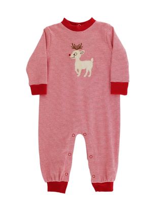 The Bailey Boys- Reindeer Games Knit Romper